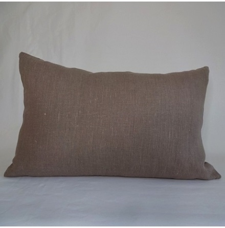Brunt kuddfodral 40x60