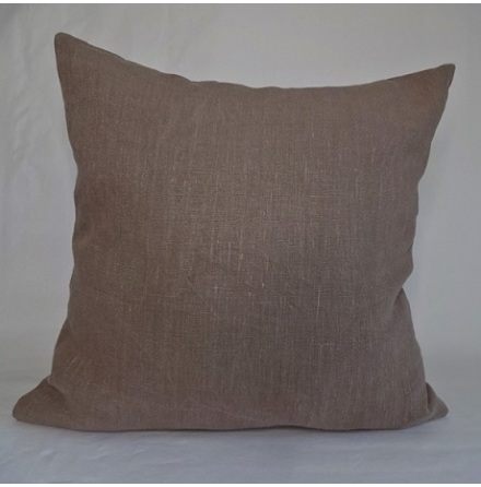 Brunt kuddfodral 50x50
