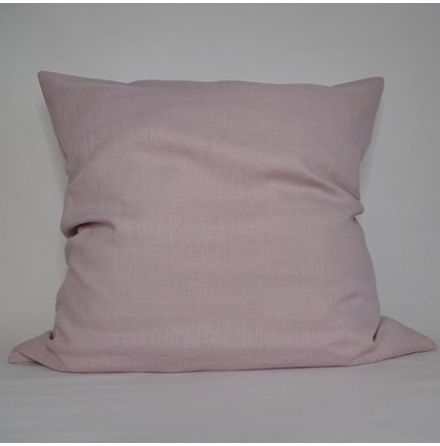 Rosa kuddfodral 70x70