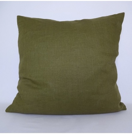 Grnt kuddfodral 50x50