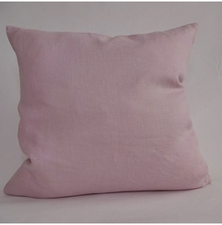 Rosa kuddfodral 40x40